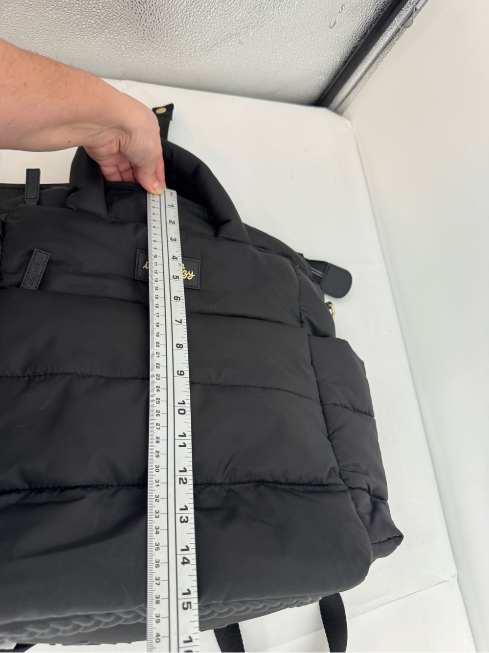 Itzy Ritzy Dream Convertible Diaper Bag - 14 Pockets & Changing Pad, Black - Picture 15 of 16